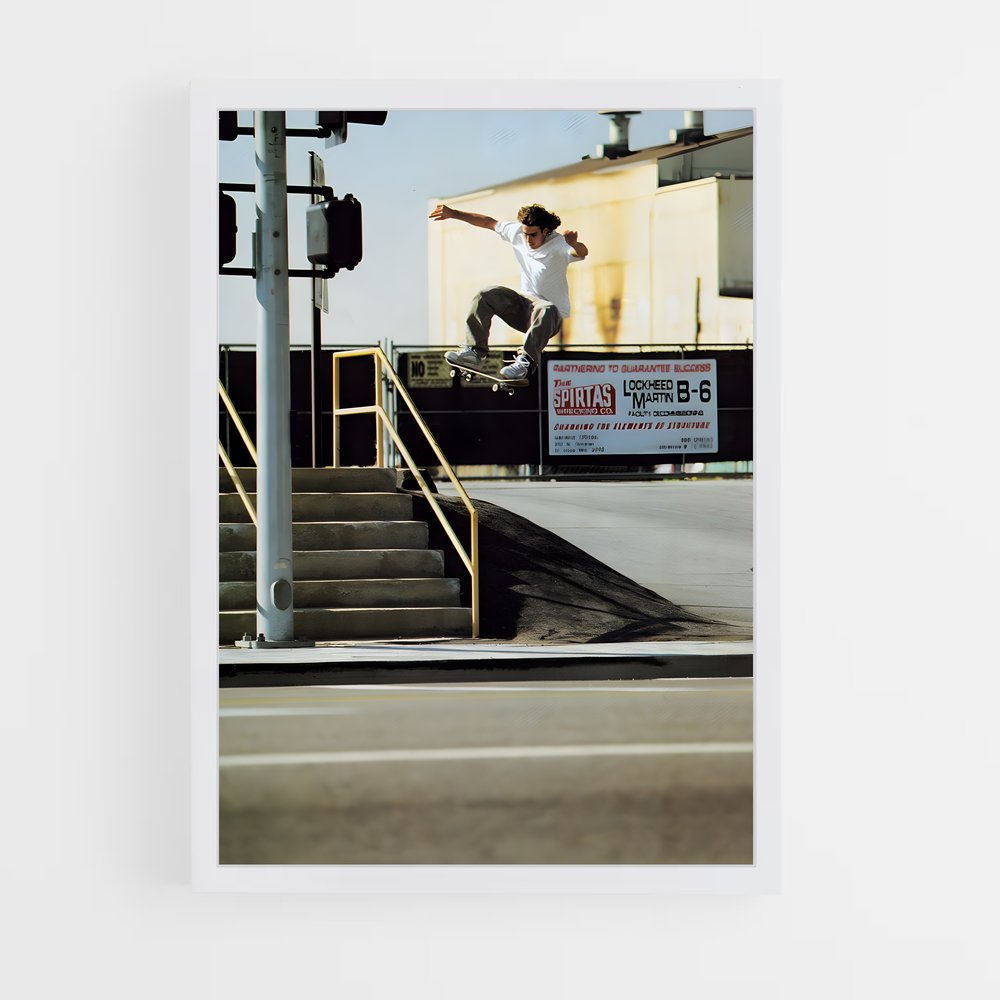 Poster Skate or Die – affiche Skateboard (vue 3)